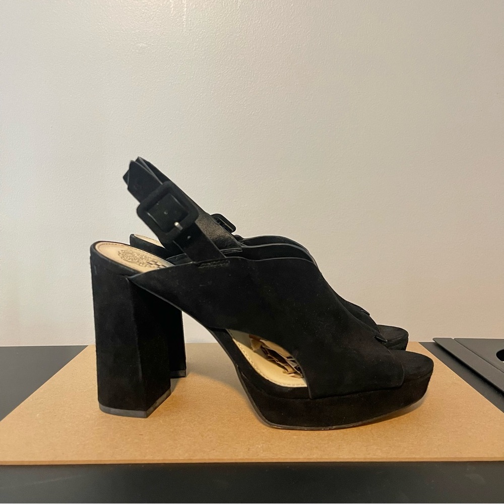 Vince Camuto Suede Heels